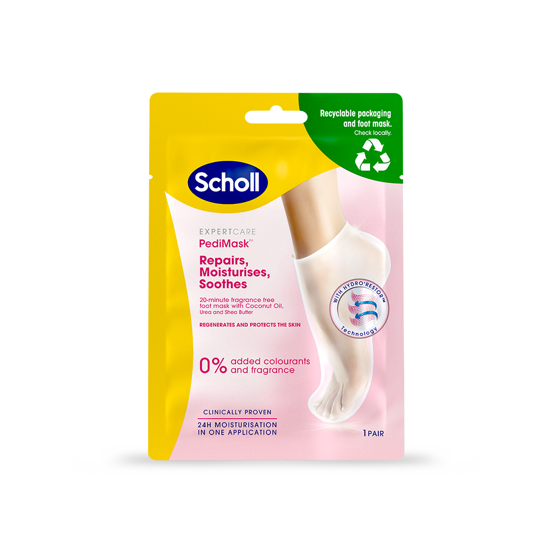 Scholl Moisturising PediMask oparfymerad