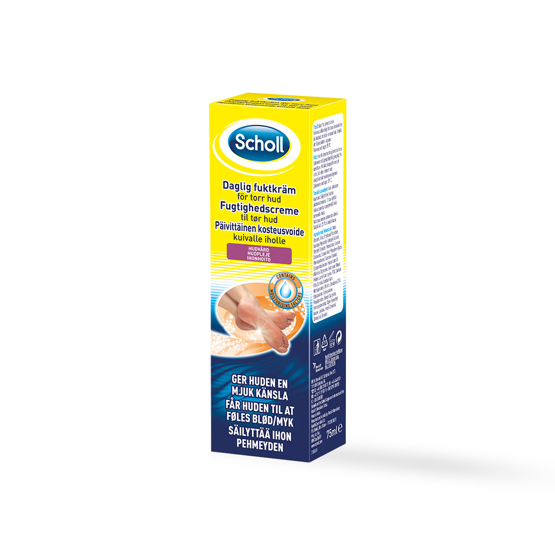 Scholl Daglig fuktkräm för torr hud 75 ml