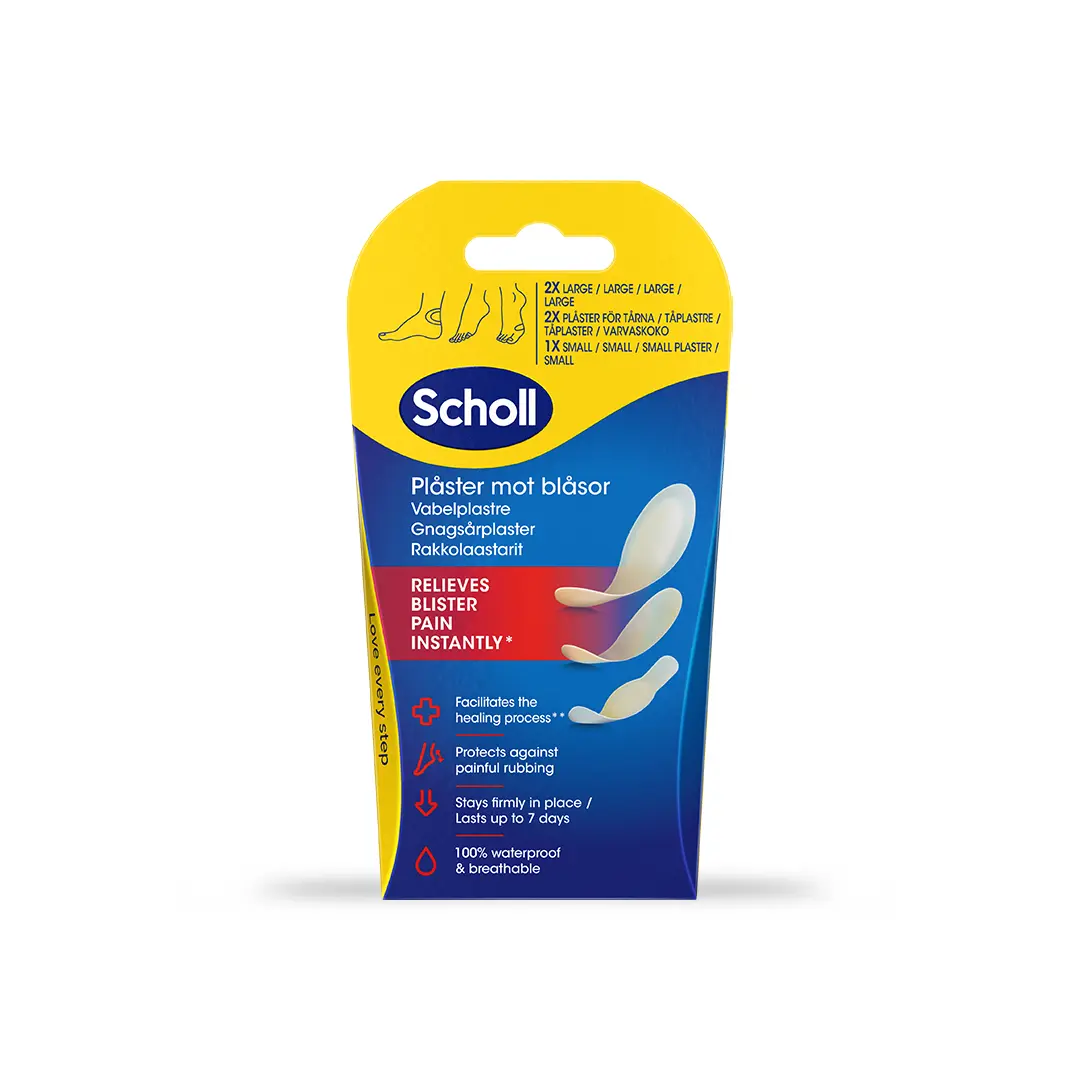 Scholl Blister Plasters Mixed 5 st