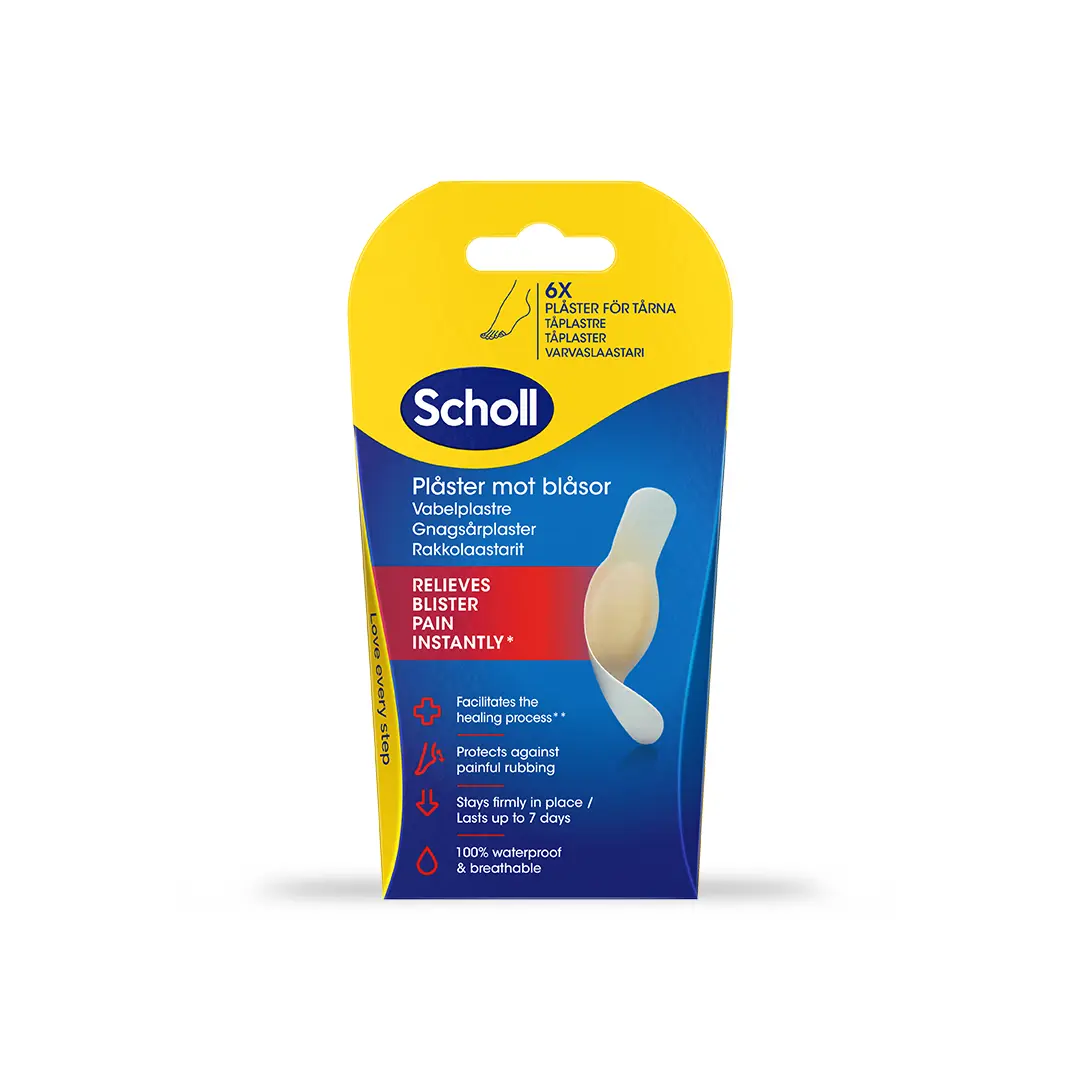 Scholl Blister Plasters Toes 6 st